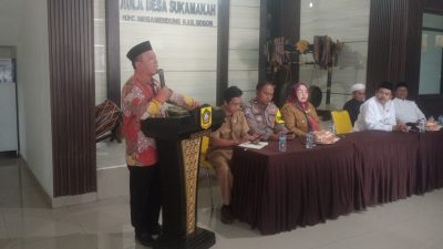 Pemdes Sukamanah Gelar Musyawarah Lanjutan, Dorong Perluasan Lahan TPU
